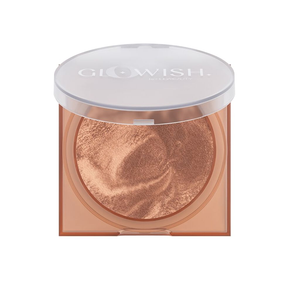 Huda Beauty Glowish Soft Radiance Bronzing Powder- 03 Tan Light